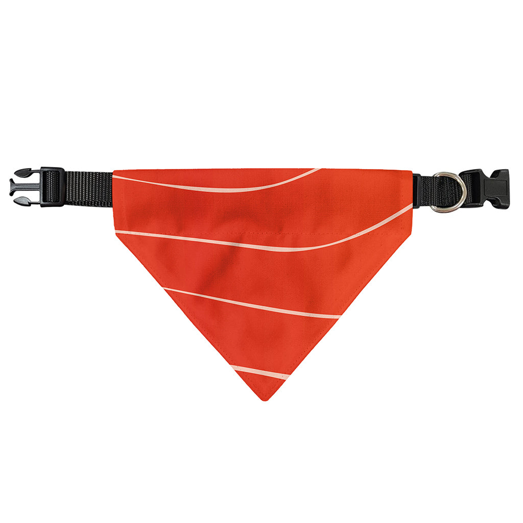 Salmon Artwork Print Over The Collar Dog Bandana