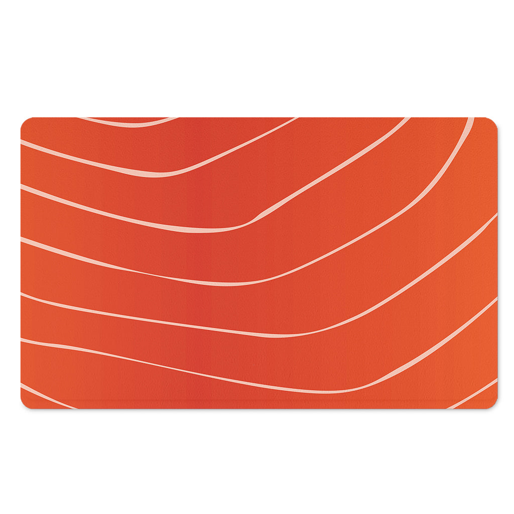 Salmon Artwork Print Polyester Doormat