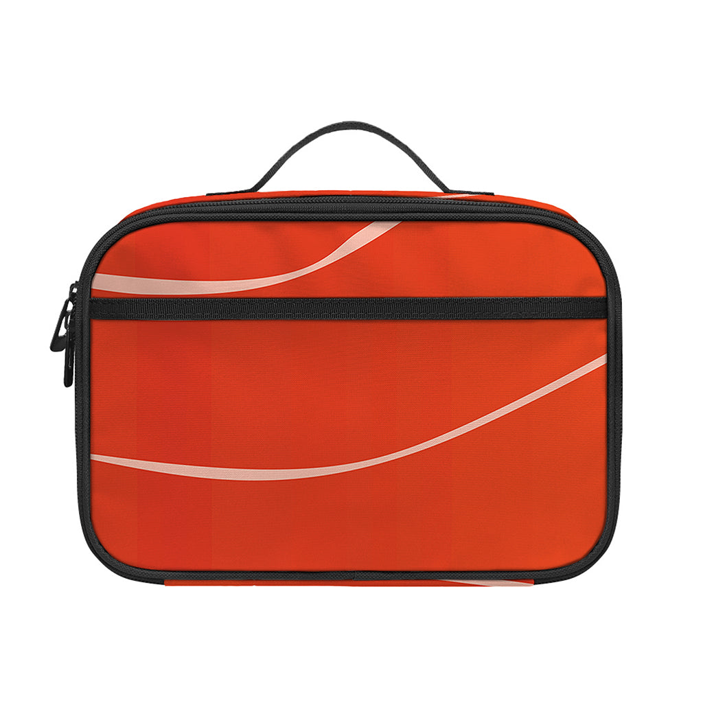 Salmon Artwork Print Portable Lunch Bag