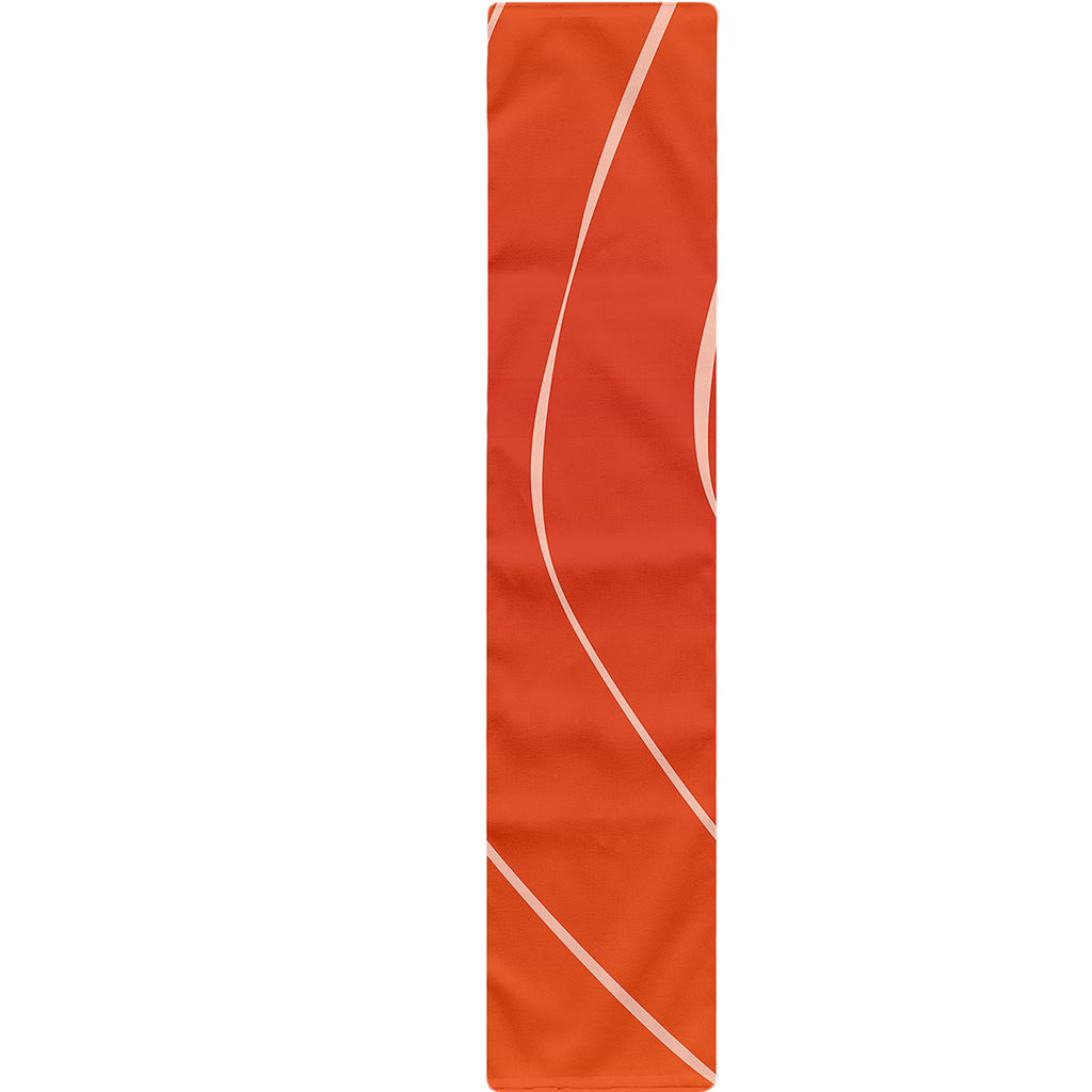 Salmon Artwork Print Table Runner