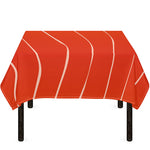 Salmon Artwork Print Tablecloth