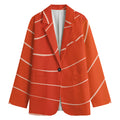 Salmon Artwork Print Women's Blazer