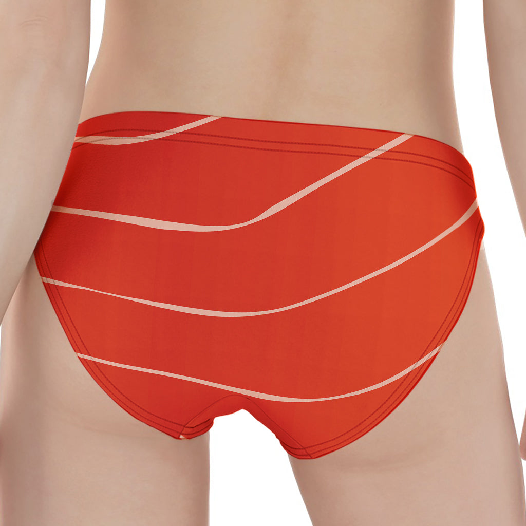 Salmon Artwork Print Women's Panties