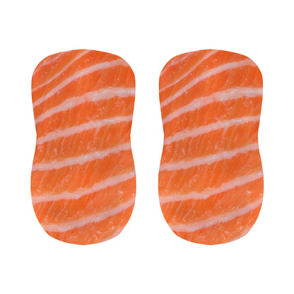 Salmon Fillet Print Bar Stool Covers