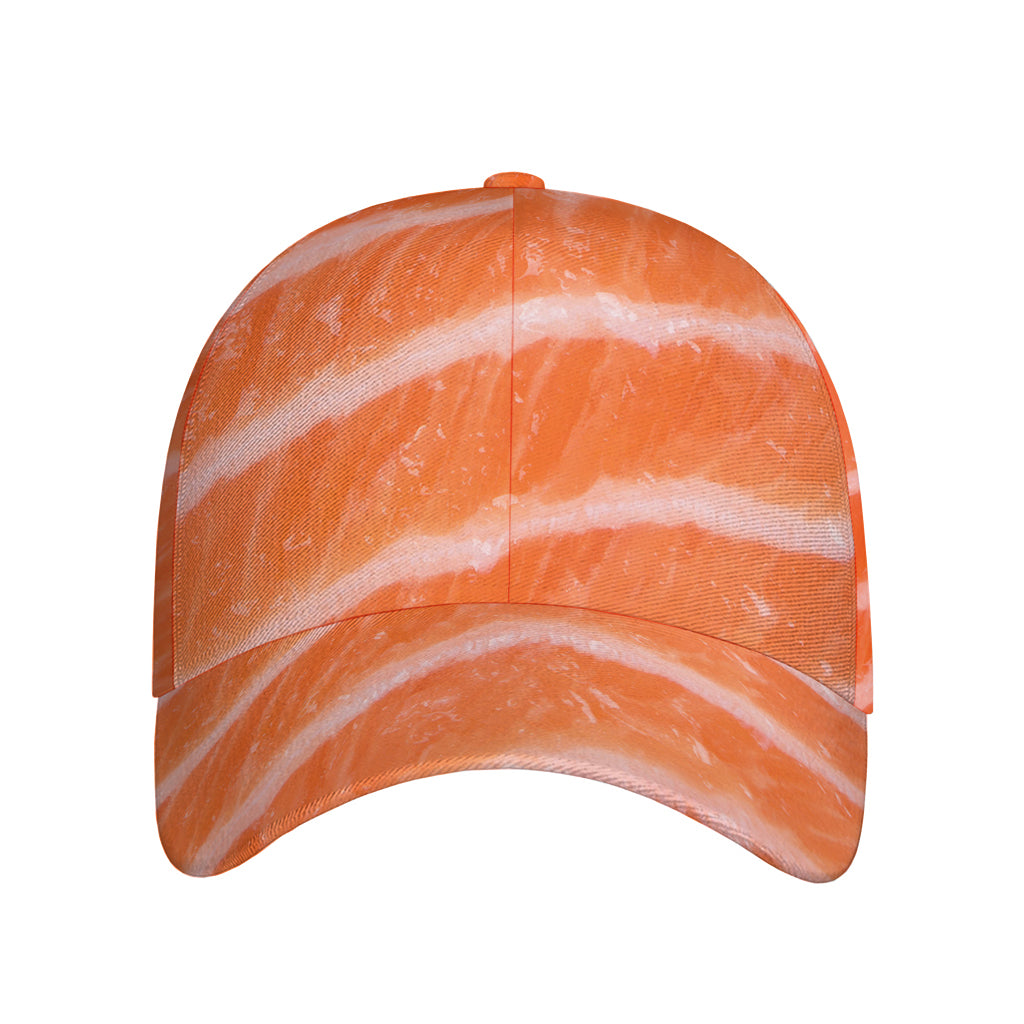 Salmon Fillet Print Baseball Cap