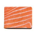 Salmon Fillet Print Bifold Wallet