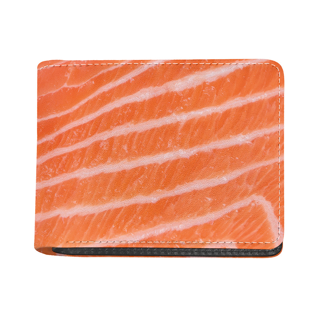 Salmon Fillet Print Bifold Wallet