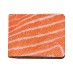 Salmon Fillet Print Bifold Wallet