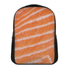 Salmon Fillet Print Casual Backpack
