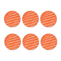Salmon Fillet Print Coaster Set