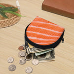 Salmon Fillet Print Coin Purse