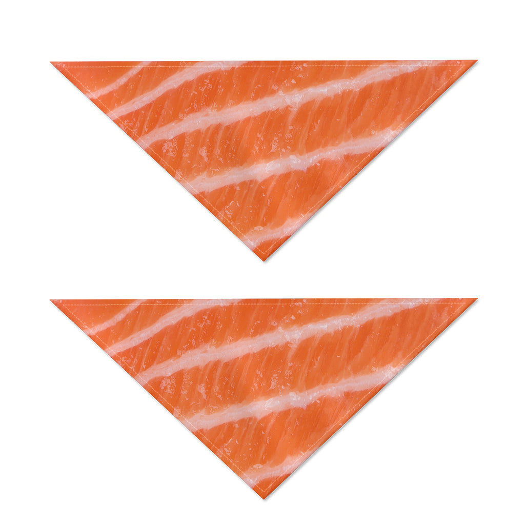 Salmon Fillet Print Dog Bandana