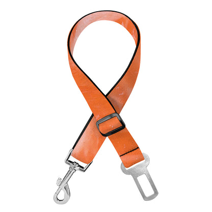 Salmon Fillet Print Dog Seat Belt