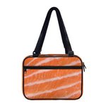 Salmon Fillet Print Double Strap Bible Bag