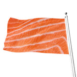 Salmon Fillet Print Flag