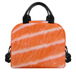 Salmon Fillet Print Insulated Lunch Bag