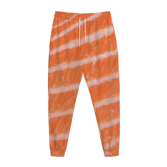 Salmon Fillet Print Jogger Pants