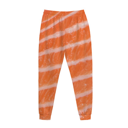 Salmon Fillet Print Jogger Pants