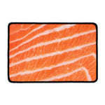 Salmon Fillet Print Kitchen Mat