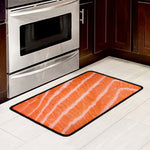 Salmon Fillet Print Kitchen Mat
