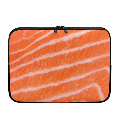 Salmon Fillet Print Laptop Sleeve