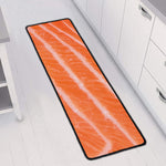Salmon Fillet Print Long Kitchen Mat