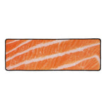 Salmon Fillet Print Long Kitchen Mat
