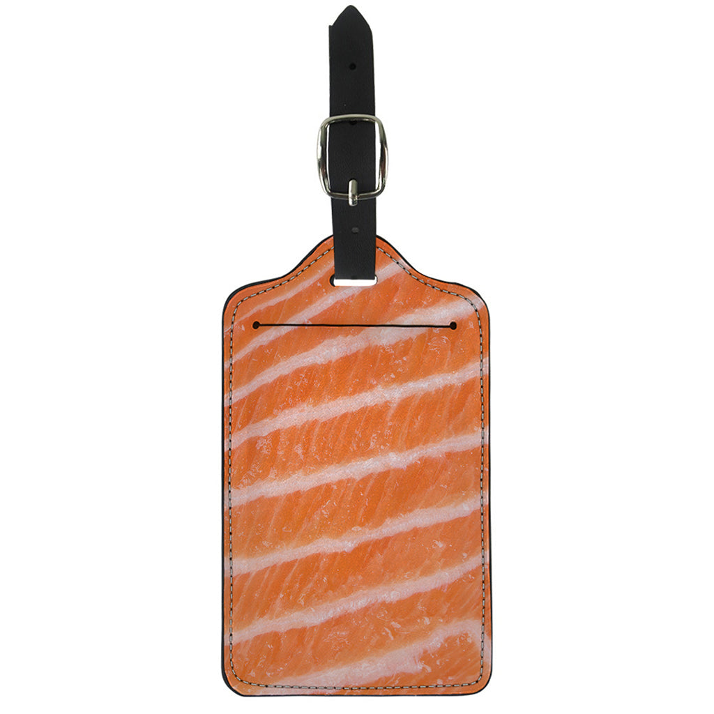 Salmon Fillet Print Luggage Tag