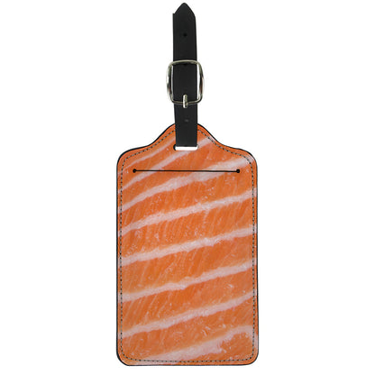 Salmon Fillet Print Luggage Tag