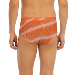 Salmon Fillet Print Men's Briefs