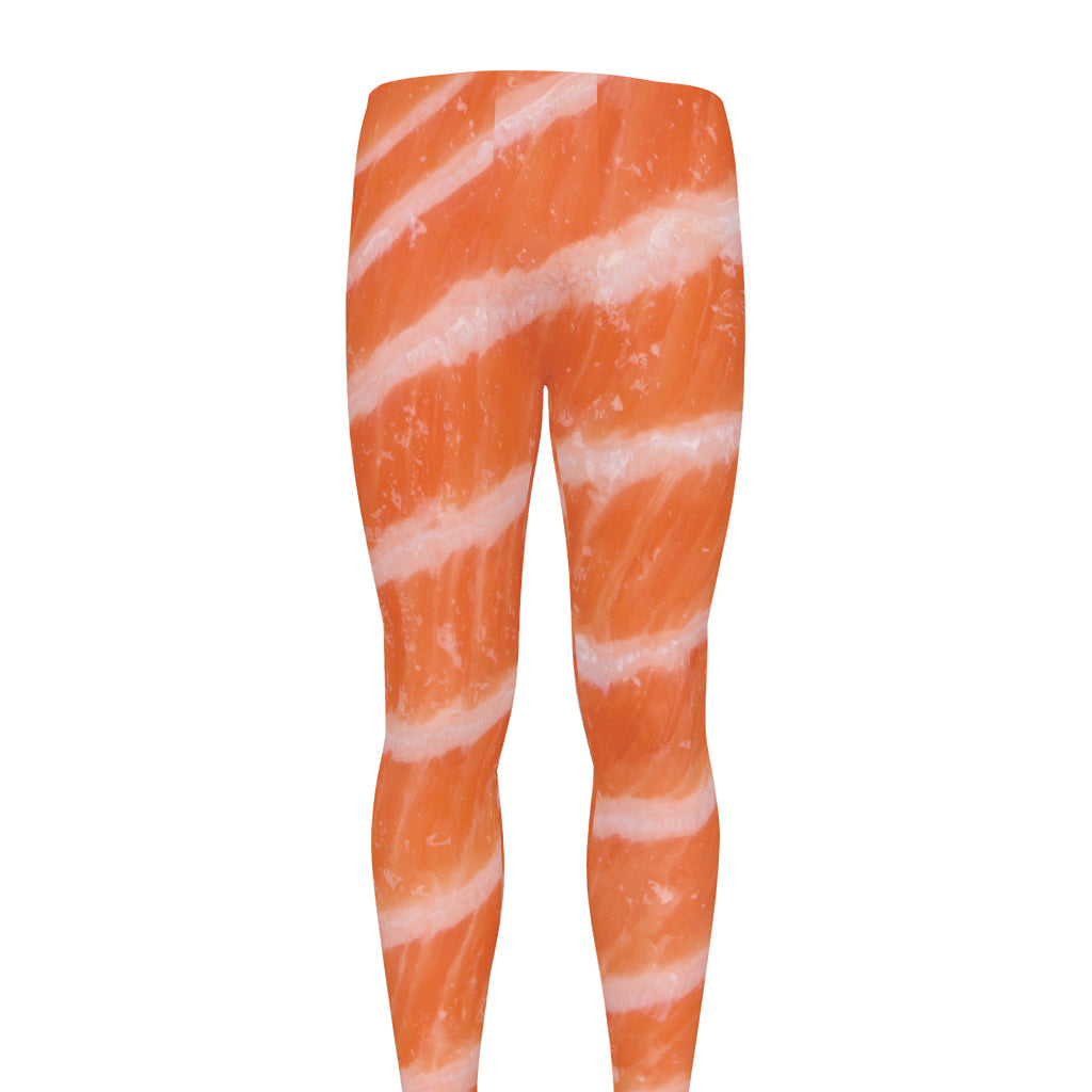 Salmon Fillet Print Men's leggings