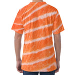 Salmon Fillet Print Men's Velvet T-Shirt