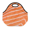 Salmon Fillet Print Neoprene Lunch Bag