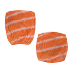 Salmon Fillet Print Office Chair Cover