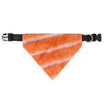 Salmon Fillet Print Over The Collar Dog Bandana