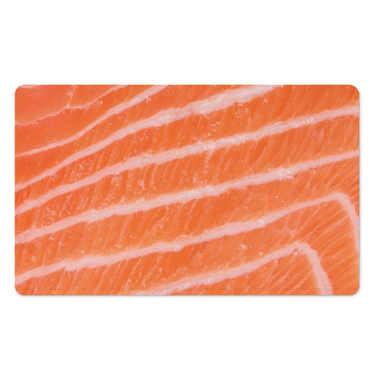 Salmon Fillet Print Polyester Doormat