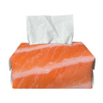 Salmon Fillet Print Rectangle Tissue Box Cover