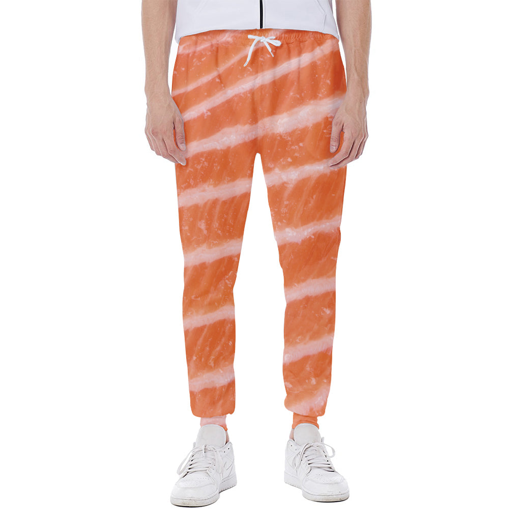 Salmon Fillet Print Scuba Joggers