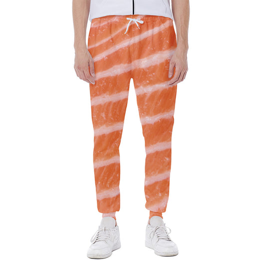 Salmon Fillet Print Scuba Joggers