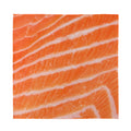 Salmon Fillet Print Silk Bandana