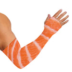 Salmon Fillet Print Sun Protection Arm Sleeves