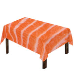 Salmon Fillet Print Tablecloth