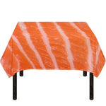 Salmon Fillet Print Tablecloth