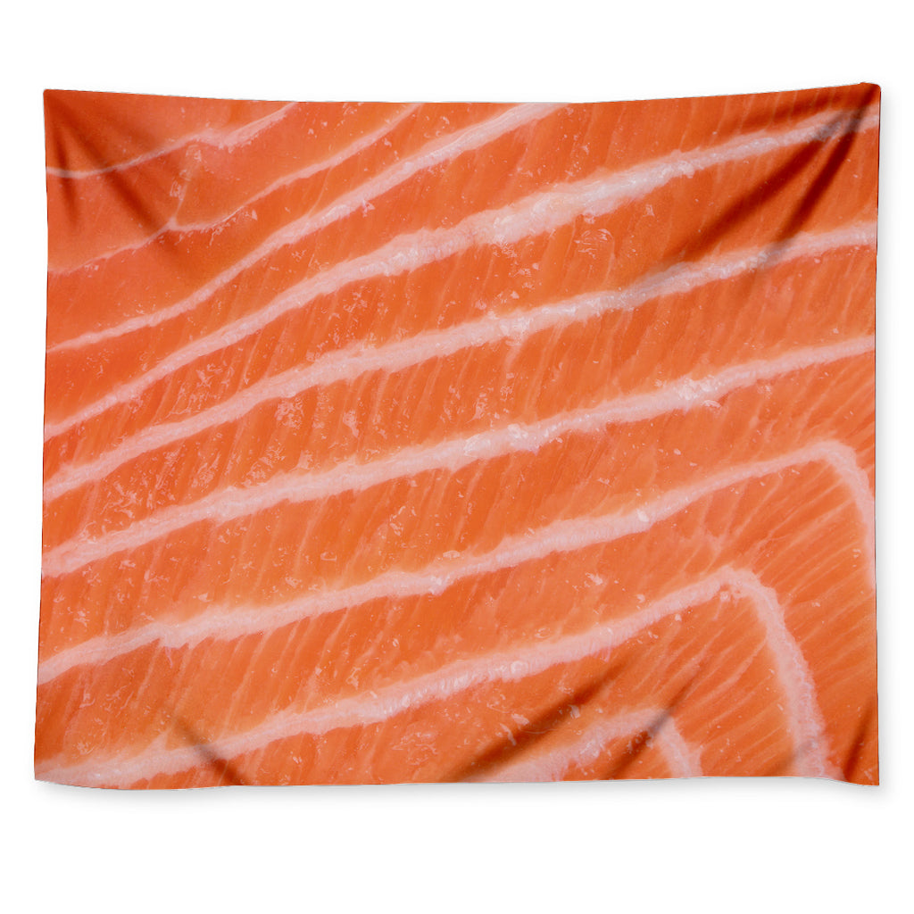 Salmon Fillet Print Tapestry