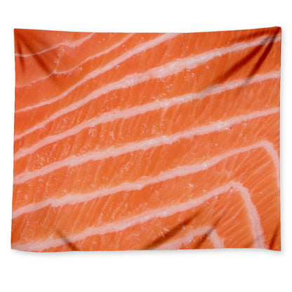 Salmon Fillet Print Tapestry
