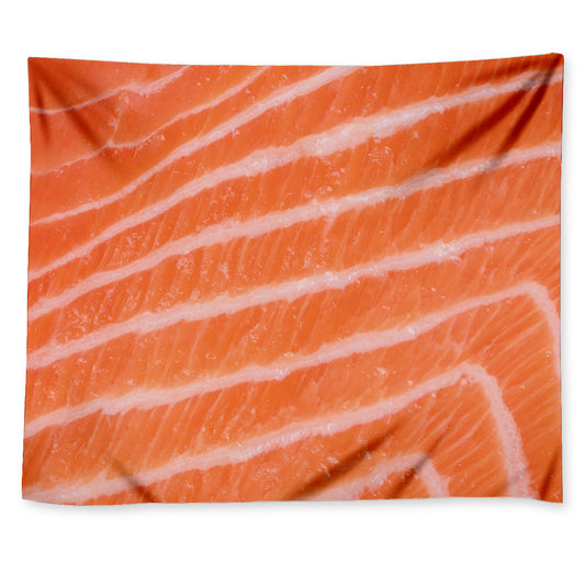 Salmon Fillet Print Tapestry