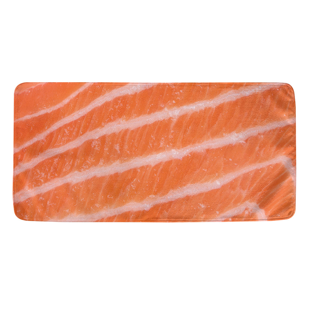 Salmon Fillet Print Towel