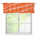 Salmon Fillet Print Window Valance