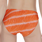 Salmon Fillet Print Women's Panties