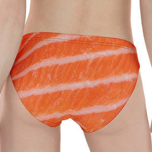 Salmon Fillet Print Women's Panties